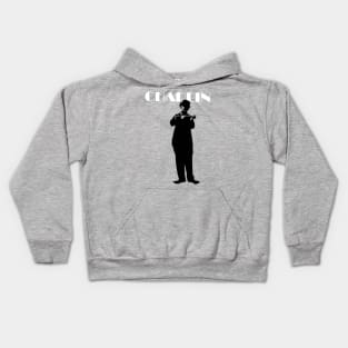 Chaplin silent movies clown/pantomime Kids Hoodie